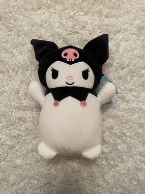 Squishmallows HugMees Sanrio Kuromi Plush NWT